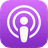 Apple Podcasts logo